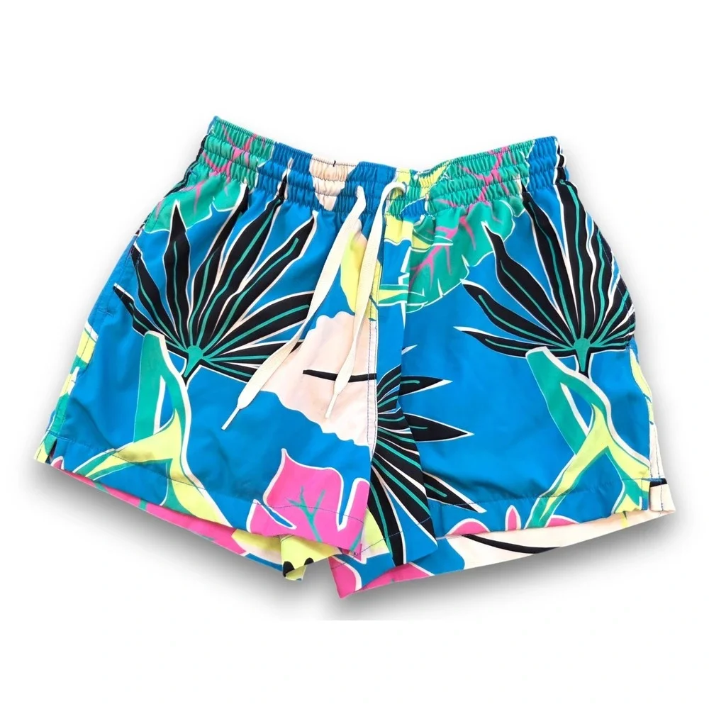 Chubbies Tropical Swim Trunks mesh Men's S Small 4'' Inseam